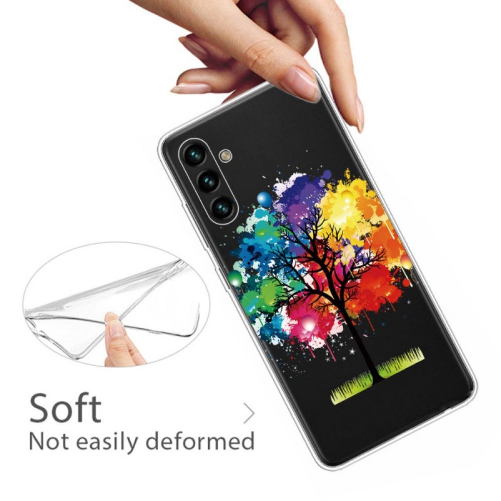 Hülle Für Samsung Galaxy A13 5G Aquarellbaum