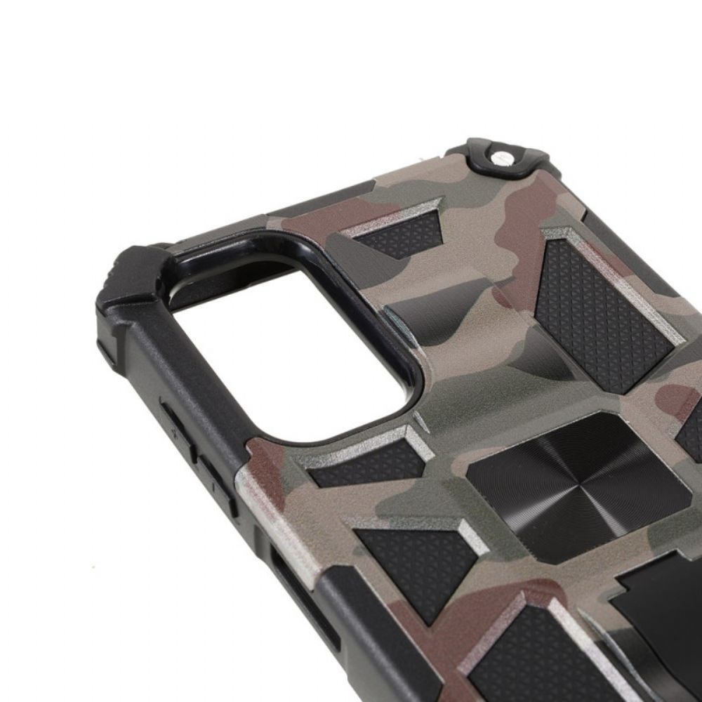 Hülle Für Samsung Galaxy A13 5G Camouflage Abnehmbare Stütze