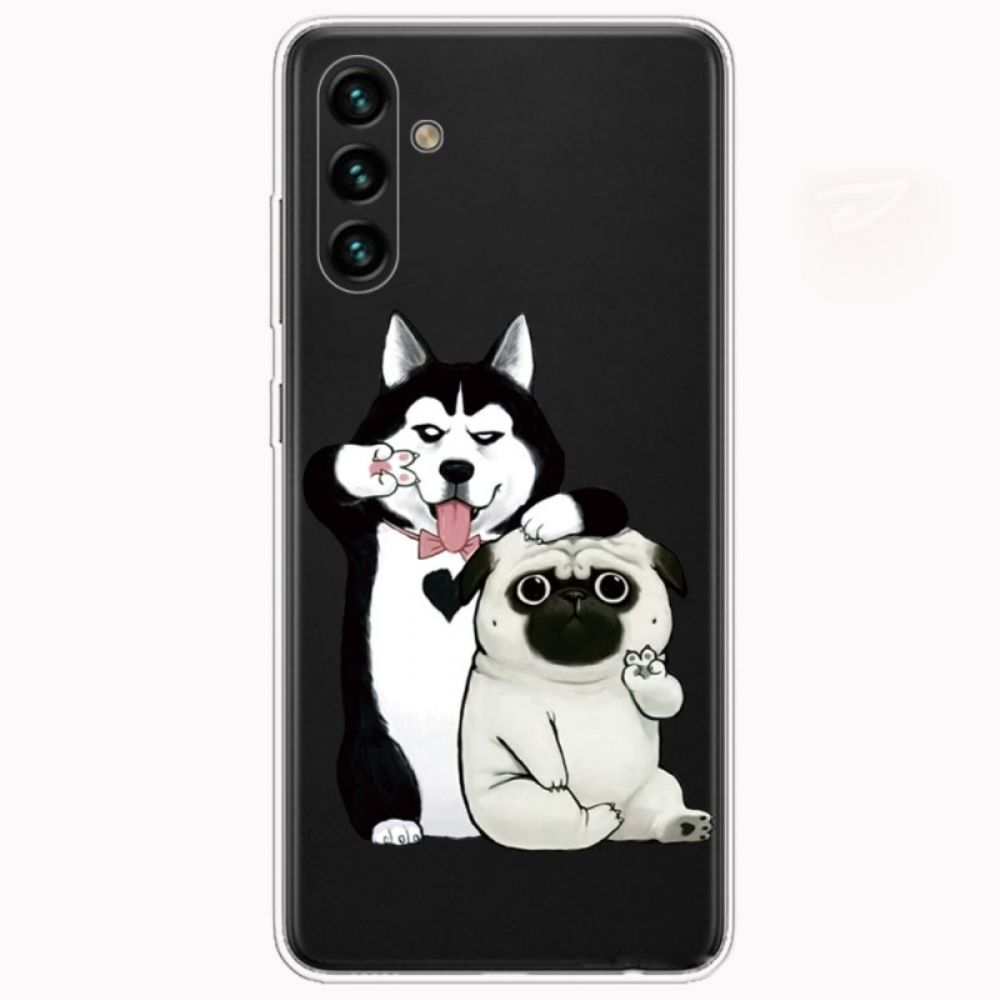 Hülle Für Samsung Galaxy A13 5G Lustige Hunde