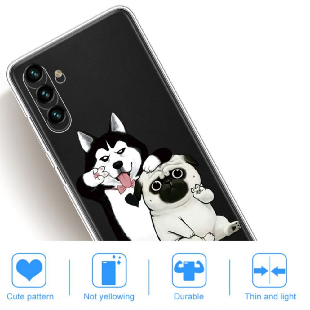 Hülle Für Samsung Galaxy A13 5G Lustige Hunde