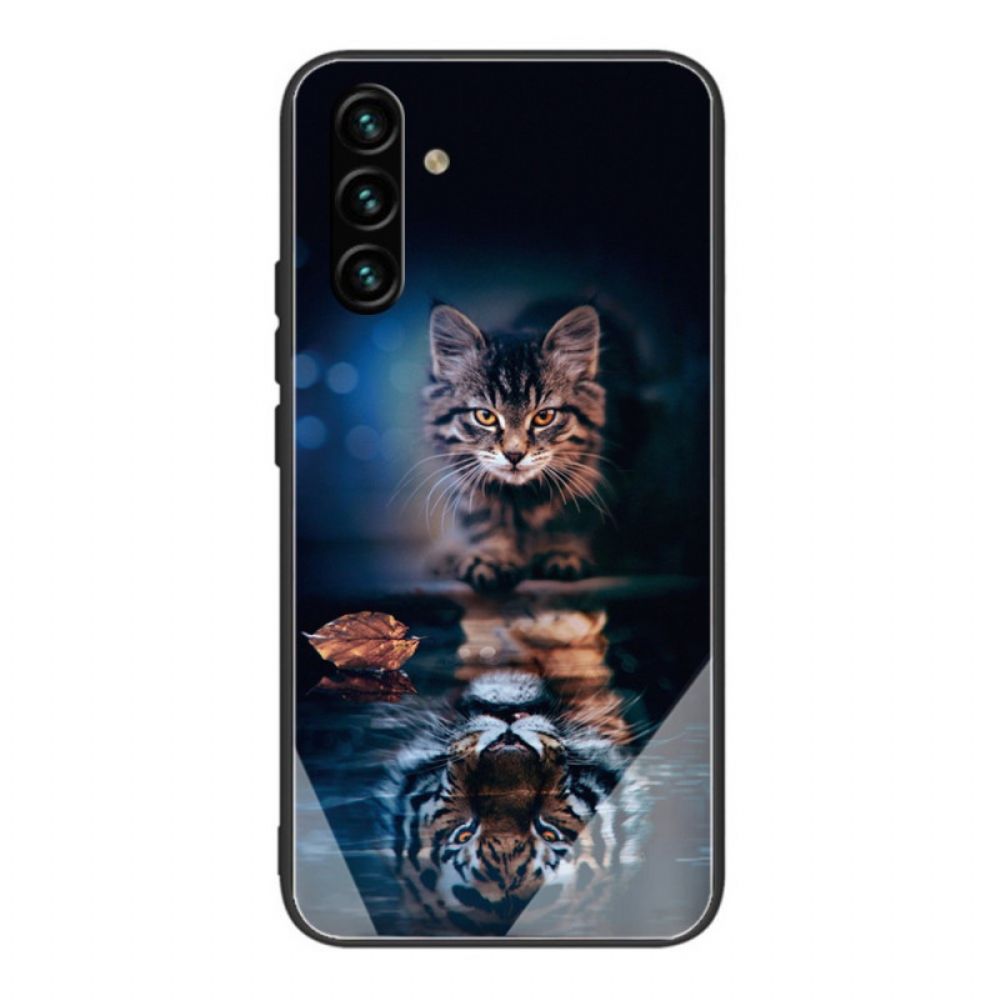 Hülle Für Samsung Galaxy A13 5G Mein Tiger Panzerglas