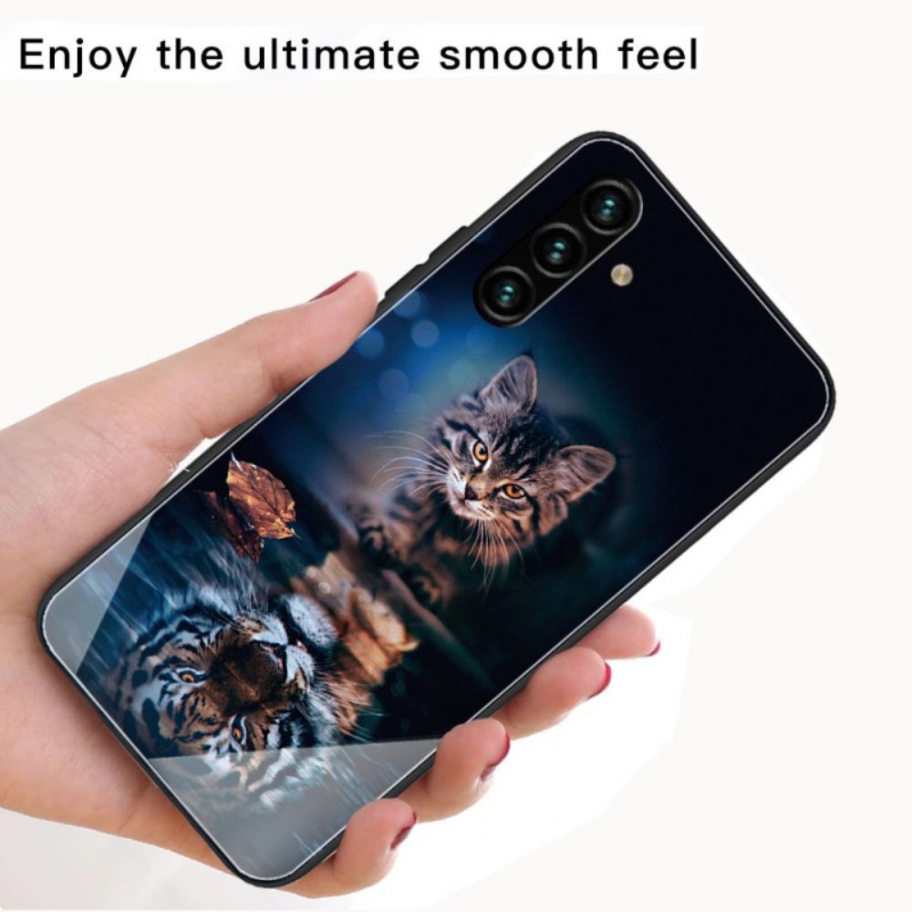 Hülle Für Samsung Galaxy A13 5G Mein Tiger Panzerglas