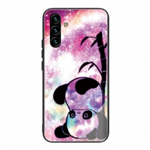 Hülle Für Samsung Galaxy A13 5G Panda-hartglas