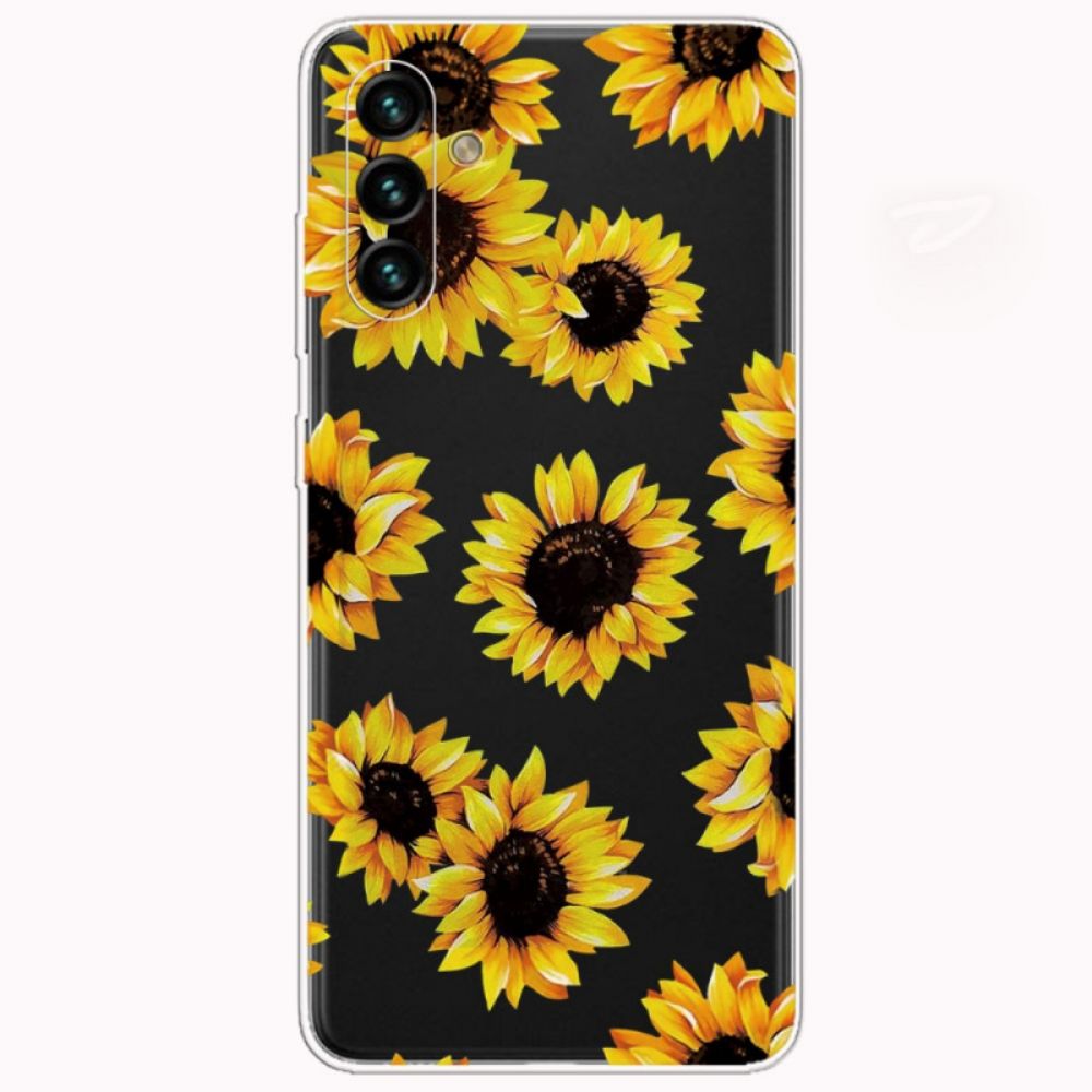 Hülle Für Samsung Galaxy A13 5G Sonnenblumen