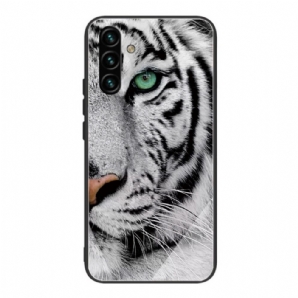 Hülle Für Samsung Galaxy A13 5G Tiger-hartglas