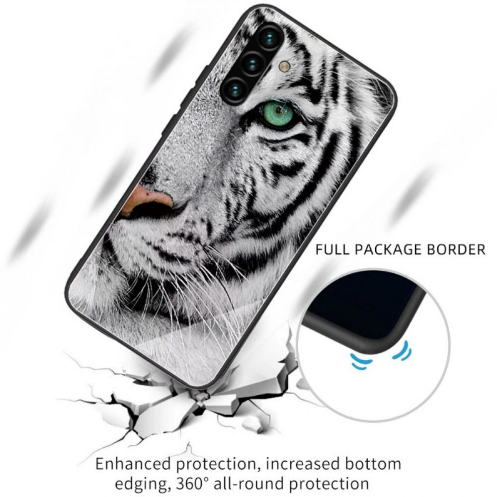 Hülle Für Samsung Galaxy A13 5G Tiger-hartglas