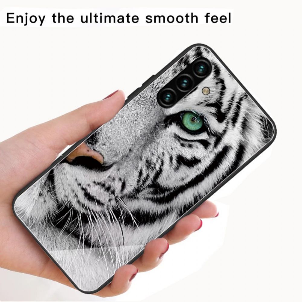 Hülle Für Samsung Galaxy A13 5G Tiger-hartglas