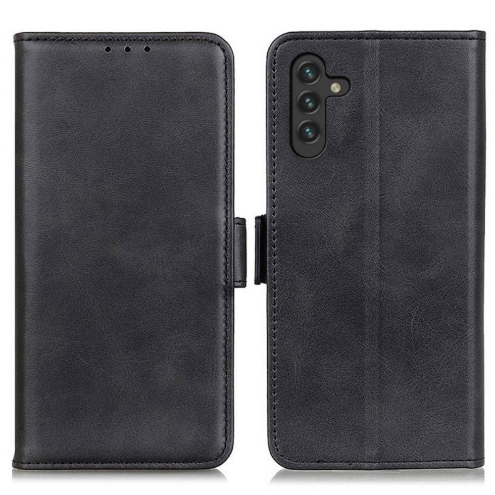 Lederhüllen Für Samsung Galaxy A13 5G Flip Case Doppelklappe