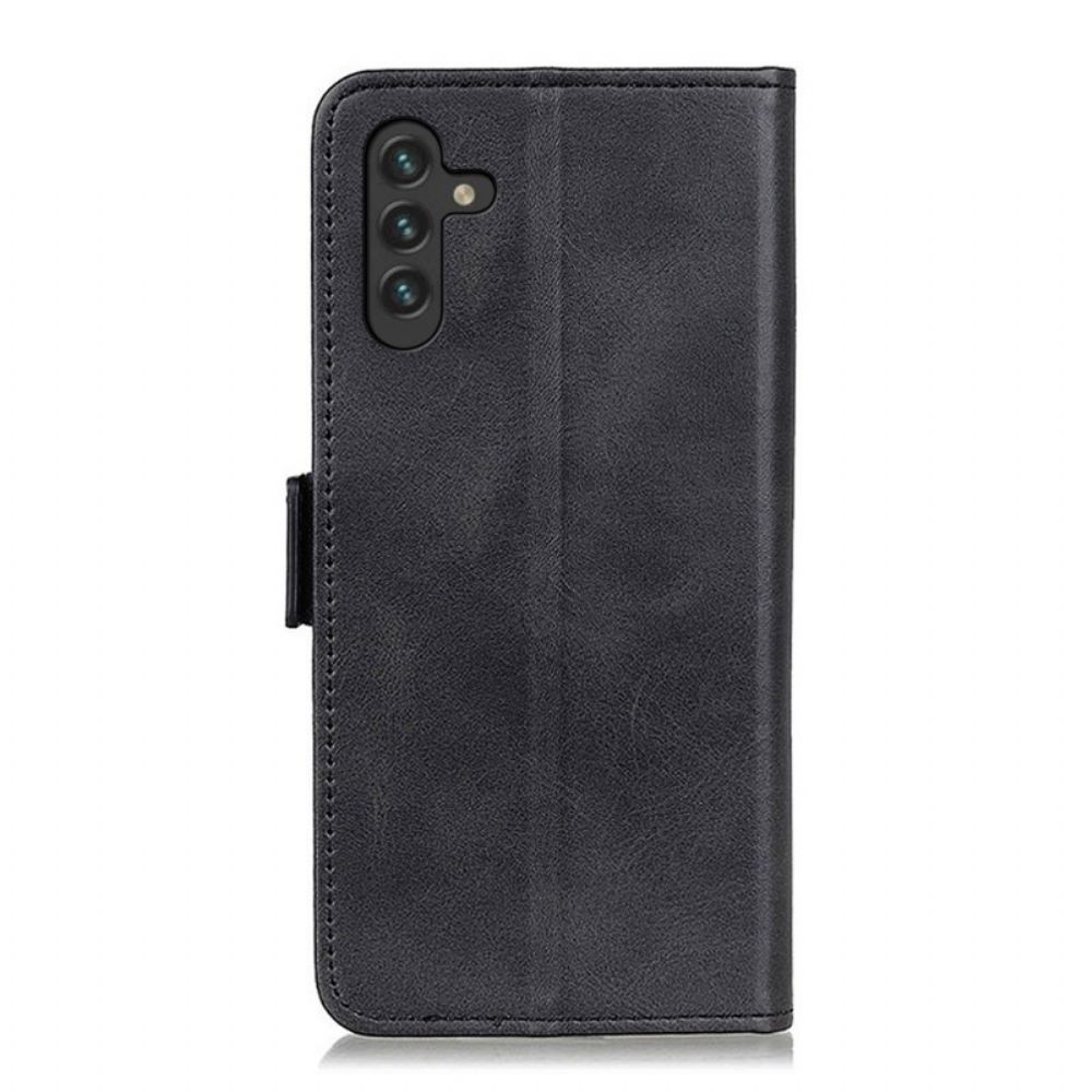 Lederhüllen Für Samsung Galaxy A13 5G Flip Case Doppelklappe