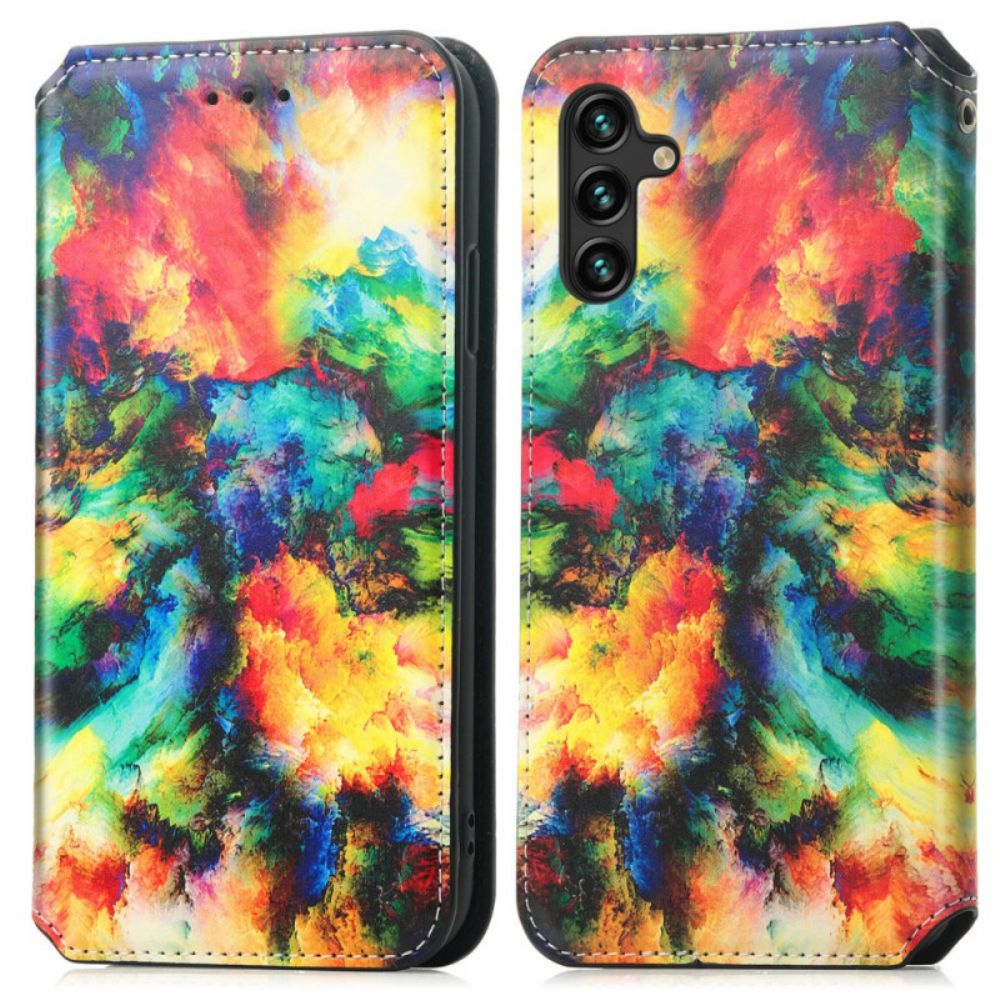 Schutzhülle Für Samsung Galaxy A13 5G Flip Case Caseneo Rfid-design