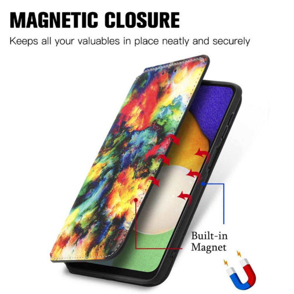 Schutzhülle Für Samsung Galaxy A13 5G Flip Case Caseneo Rfid-design