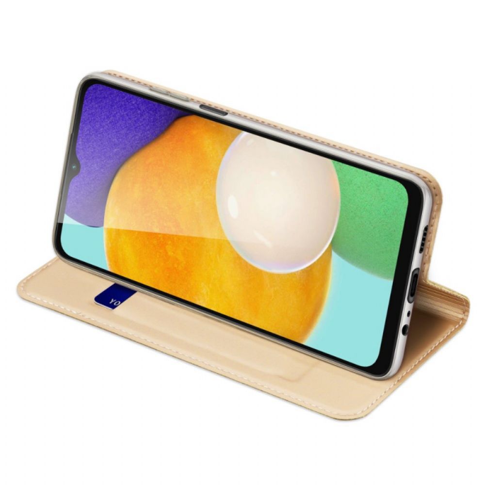 Schutzhülle Für Samsung Galaxy A13 5G Flip Case Dux Ducis Pro-skin