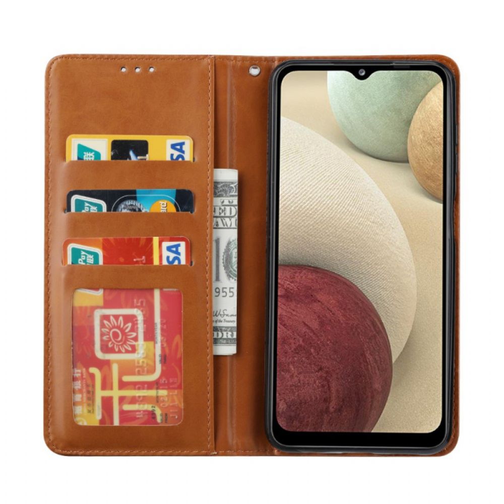 Schutzhülle Für Samsung Galaxy A13 5G Flip Case Kartenetui Aus Kunstleder