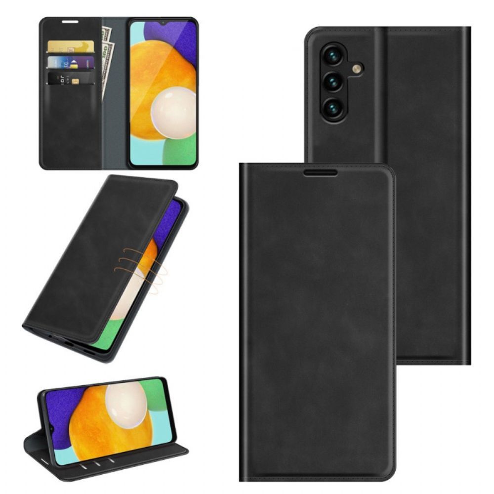 Schutzhülle Für Samsung Galaxy A13 5G Flip Case Style Lederdesign