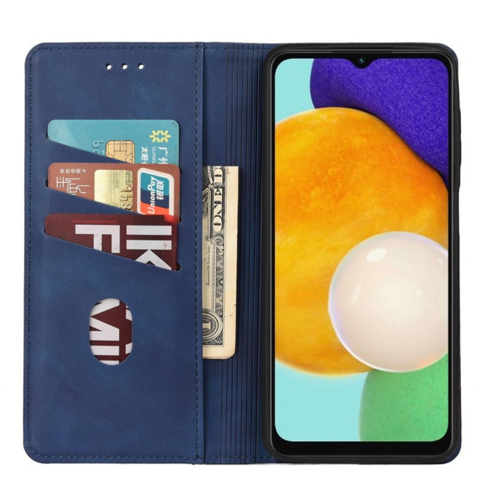 Schutzhülle Für Samsung Galaxy A13 5G Flip Case Zweifarbiger Business-ledereffekt