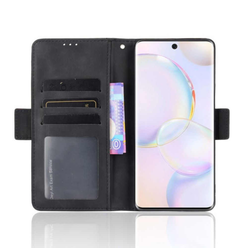 Flip Case Für Huawei Nova 9 / Honor 50 Erstklassige Multi-karte