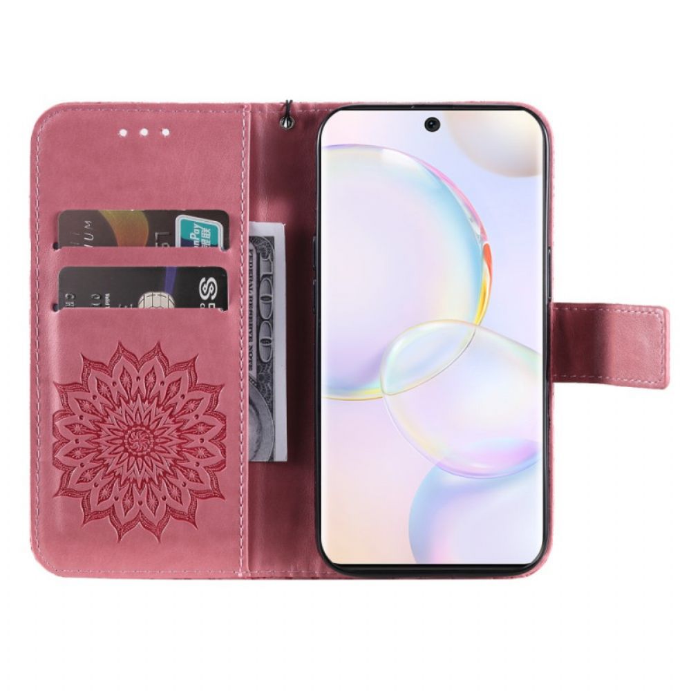 Flip Case Für Huawei Nova 9 / Honor 50 Sonnenblume