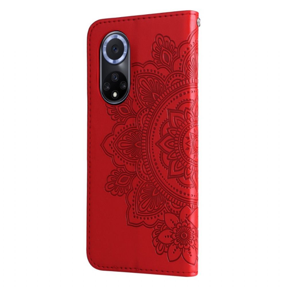 Lederhüllen Für Huawei Nova 9 / Honor 50 Mandalas