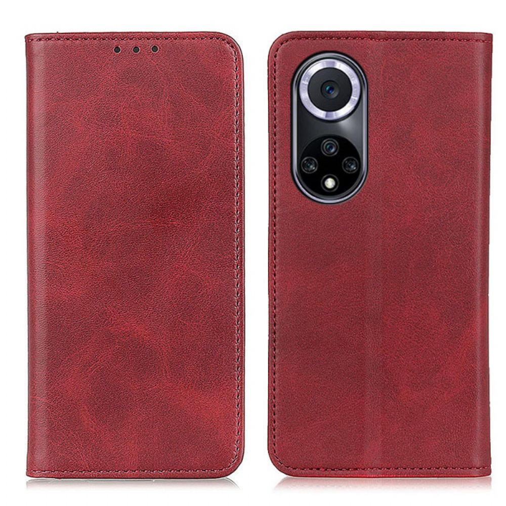 Schutzhülle Für Huawei Nova 9 / Honor 50 Flip Case Elegance Spaltleder