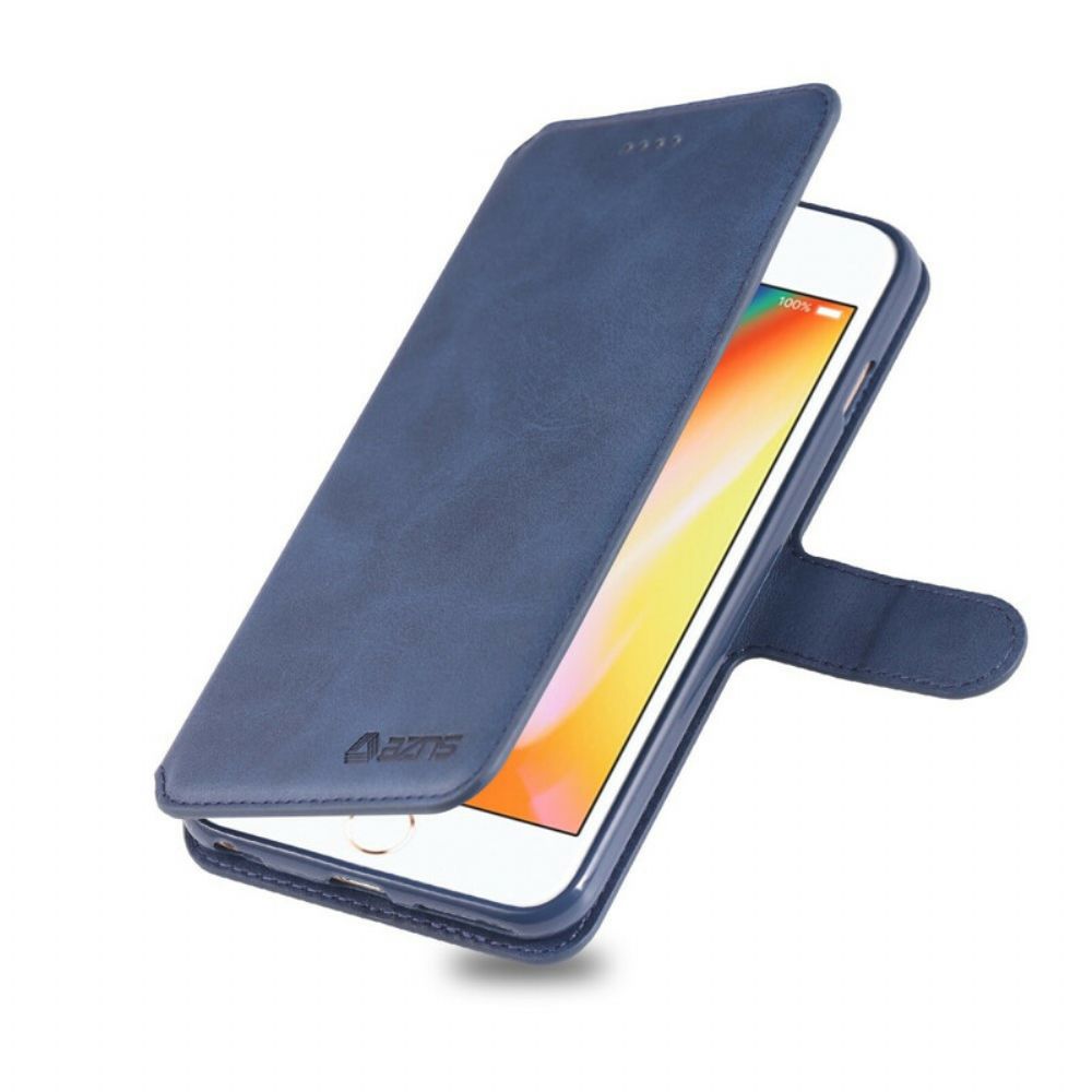 Flip Case Für iPhone 6 / 6S Azns Ledereffekt