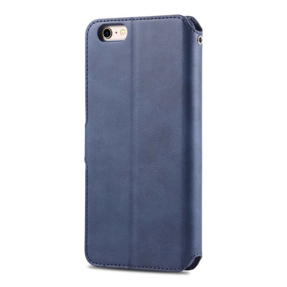 Flip Case Für iPhone 6 / 6S Azns Ledereffekt