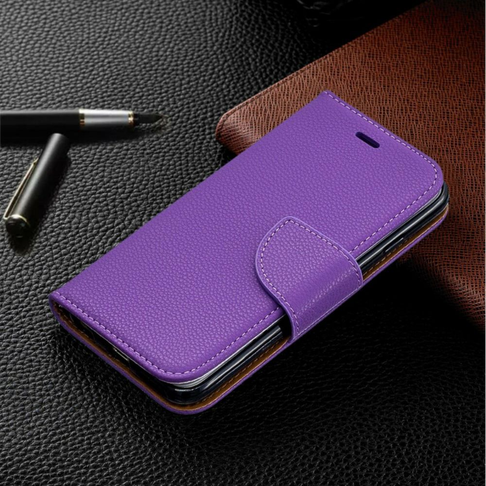 Flip Case Für iPhone 6 / 6S Mit Kordel Buntes Armband Mit Litschi-ledereffekt