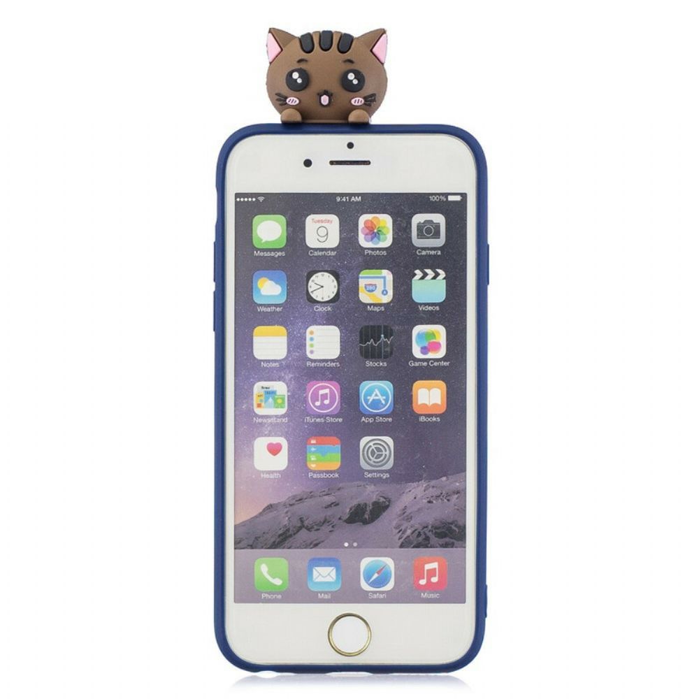 Handyhülle Für iPhone 6 / 6S 3d-katzen