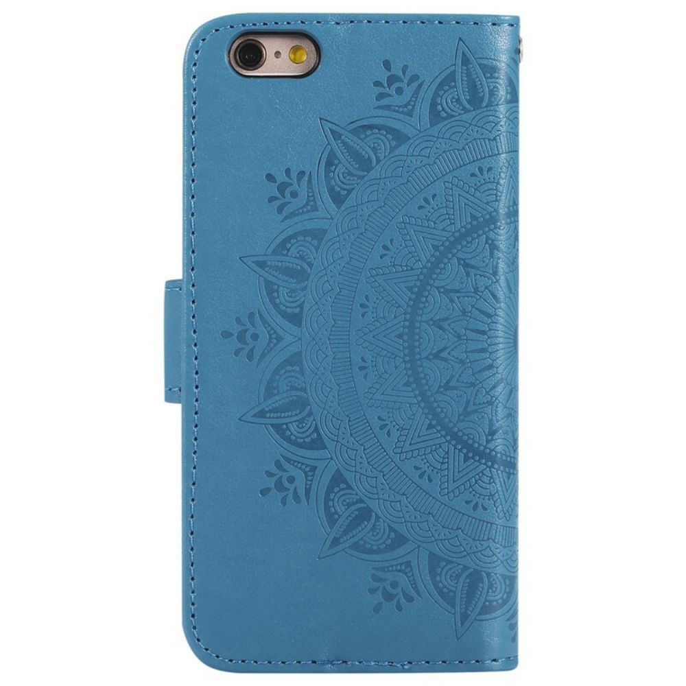 Lederhüllen Für iPhone 6 / 6S Sonnen-mandala