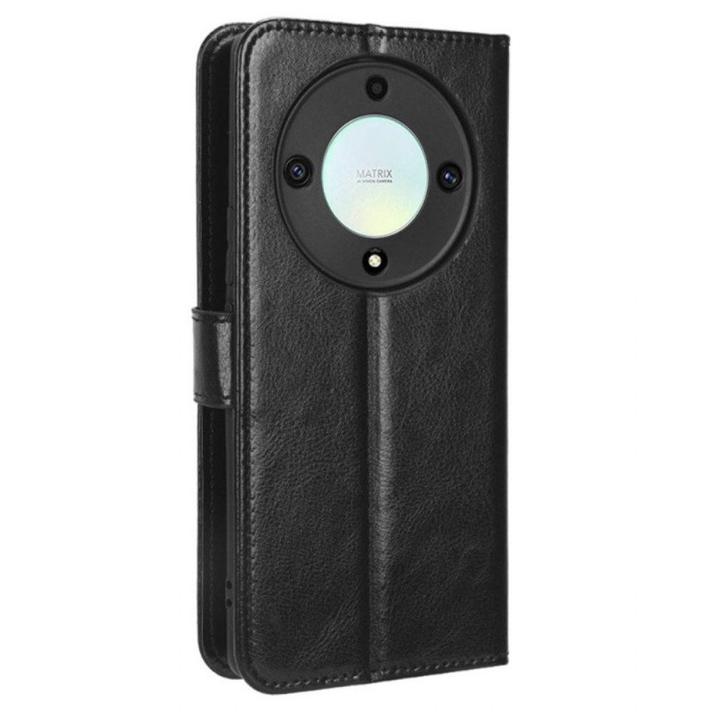 Flip Case Für Honor Magic 5 Lite Kunstleder