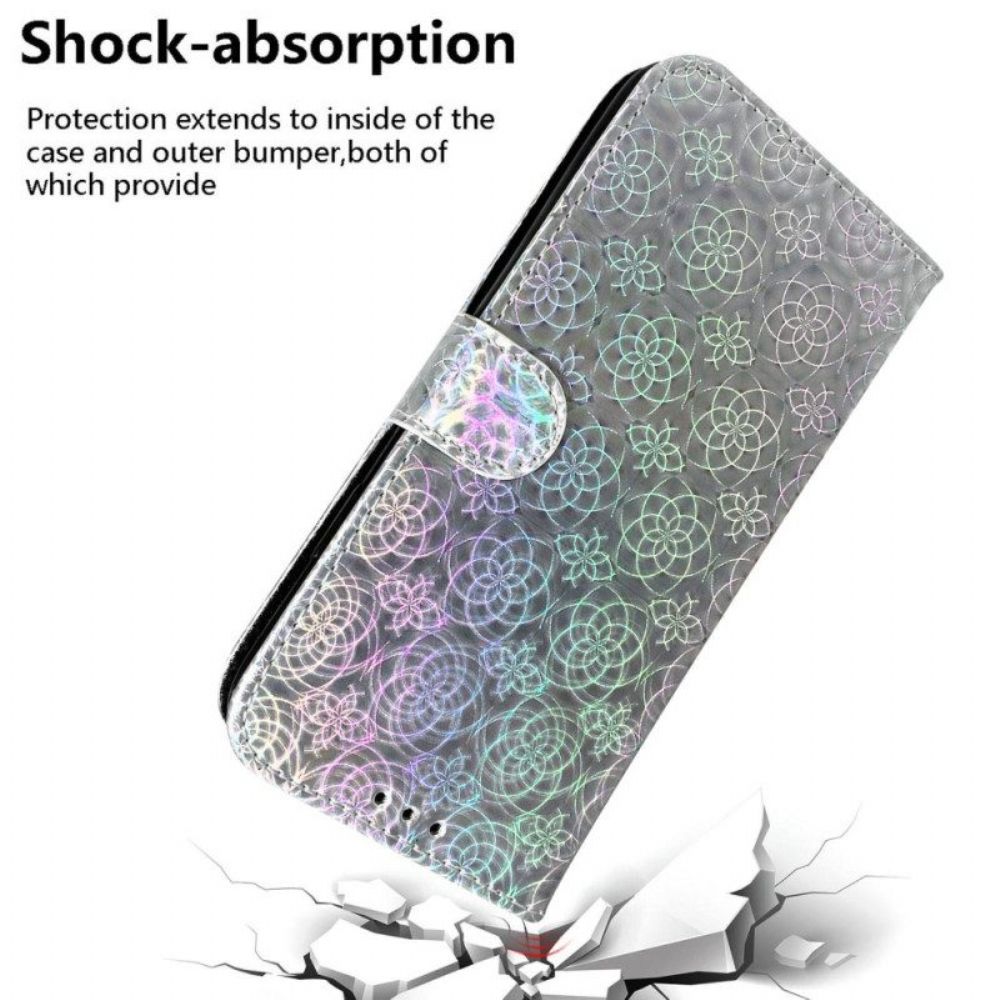 Flip Case Für Samsung Galaxy A14 / A14 5G Disco-stil