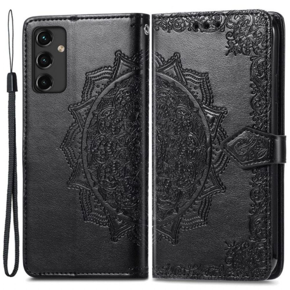 Flip Case Für Samsung Galaxy A14 / A14 5G Vintage-mandala