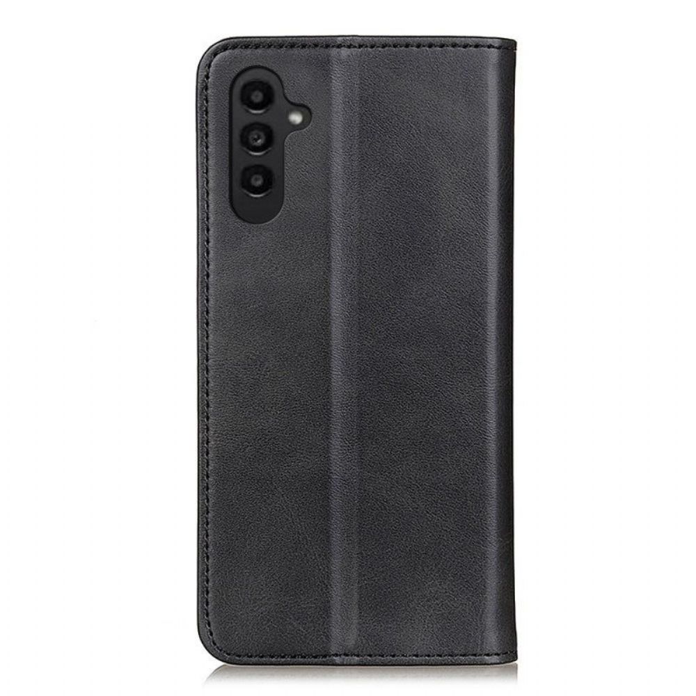 Schutzhülle Für Samsung Galaxy A14 / A14 5G Flip Case Spaltleder