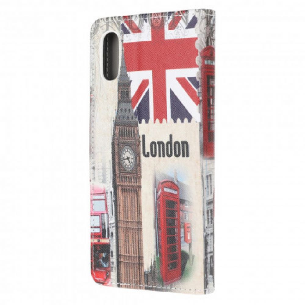 Flip Case Für Samsung Galaxy XCover 5 Londoner Leben