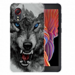 Handyhülle Für Samsung Galaxy XCover 5 Erhabener Wolf