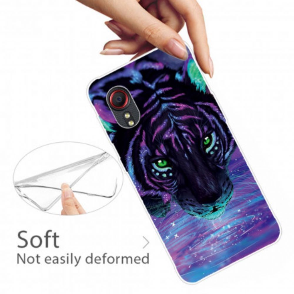 Hülle Für Samsung Galaxy XCover 5 Fabelhafte Katze