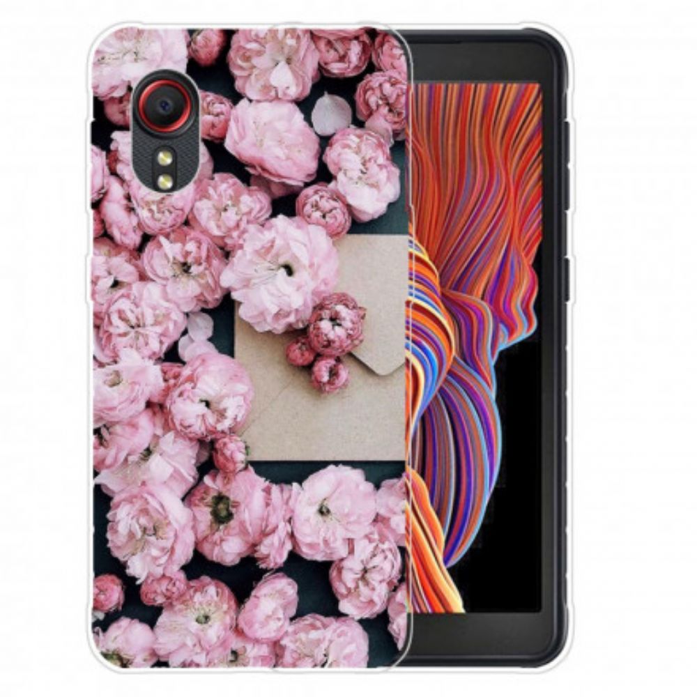 Hülle Für Samsung Galaxy XCover 5 Intensive Blüten