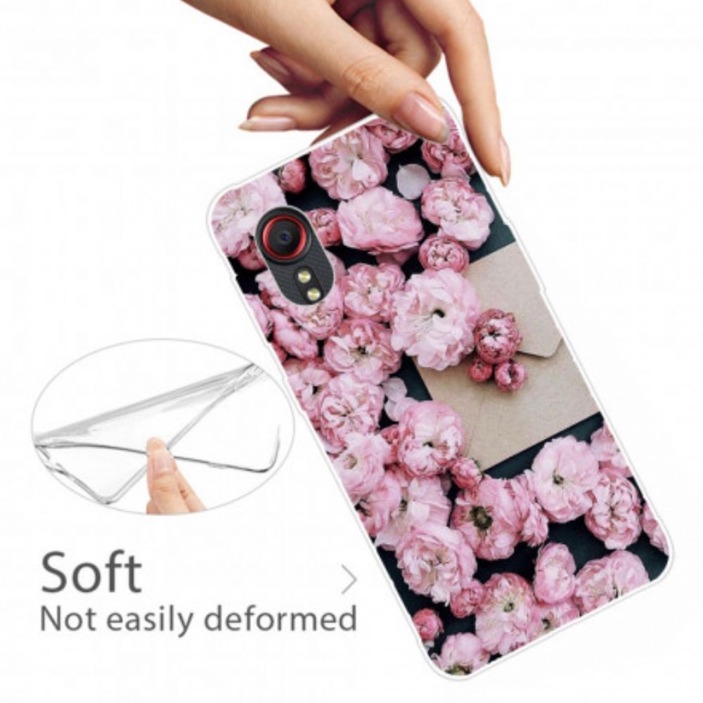 Hülle Für Samsung Galaxy XCover 5 Intensive Blüten