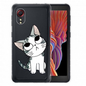 Hülle Für Samsung Galaxy XCover 5 Schöne Katze