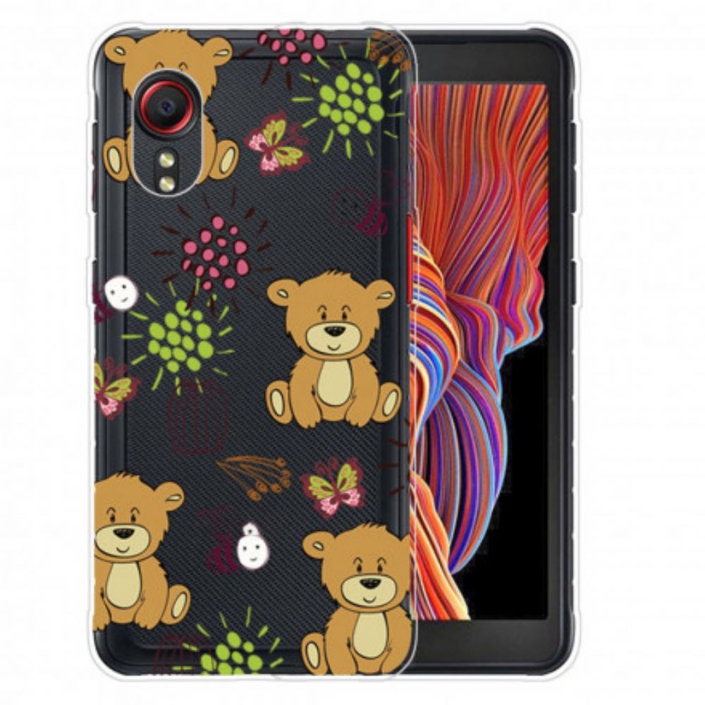 Hülle Für Samsung Galaxy XCover 5 Teddybären Top