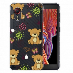 Hülle Für Samsung Galaxy XCover 5 Teddybären Top