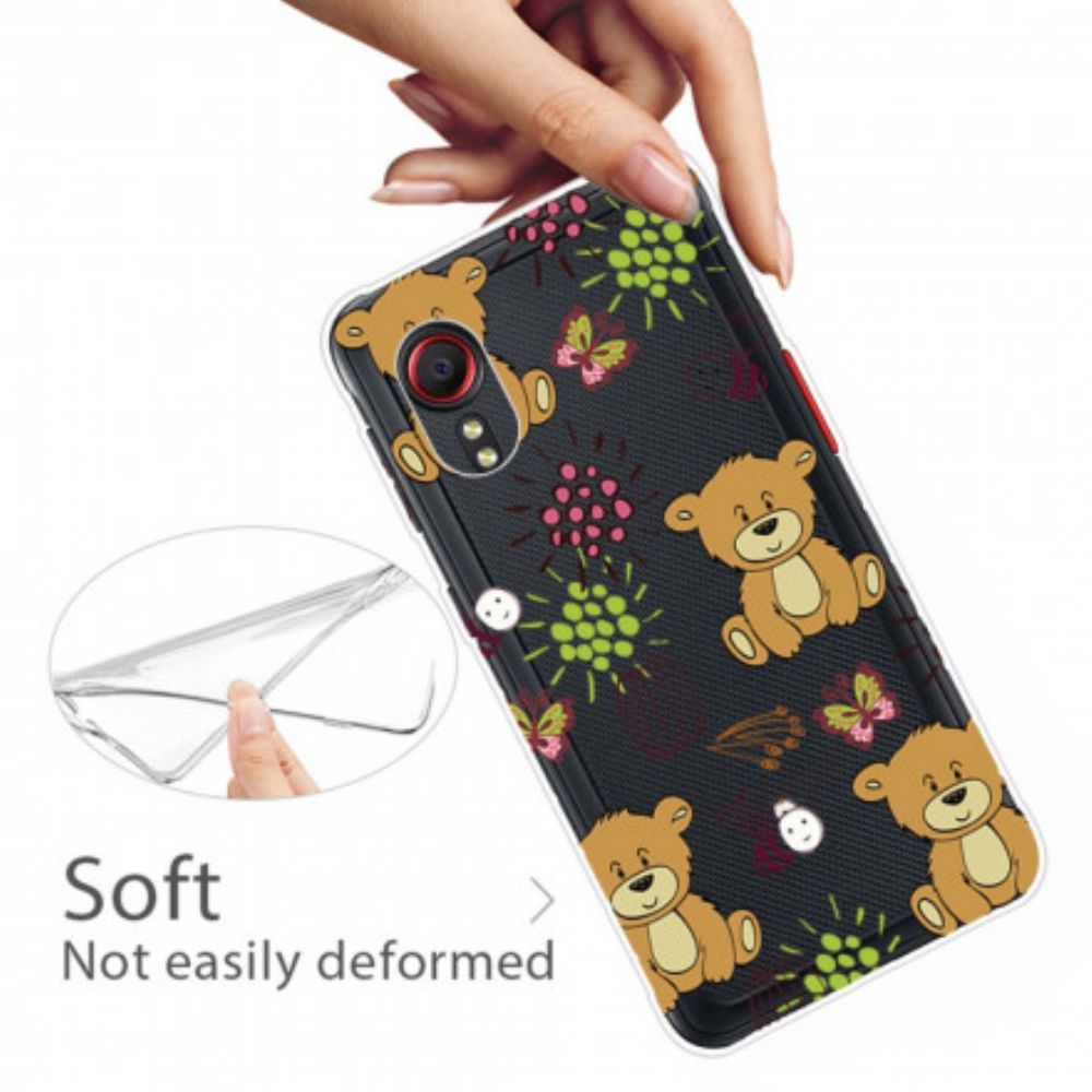 Hülle Für Samsung Galaxy XCover 5 Teddybären Top