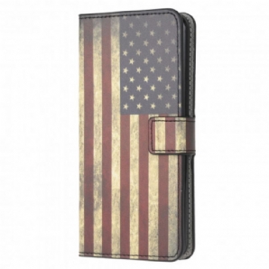 Lederhüllen Für Samsung Galaxy XCover 5 Usa-flagge