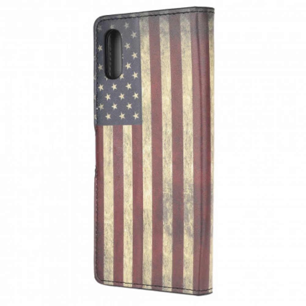 Lederhüllen Für Samsung Galaxy XCover 5 Usa-flagge