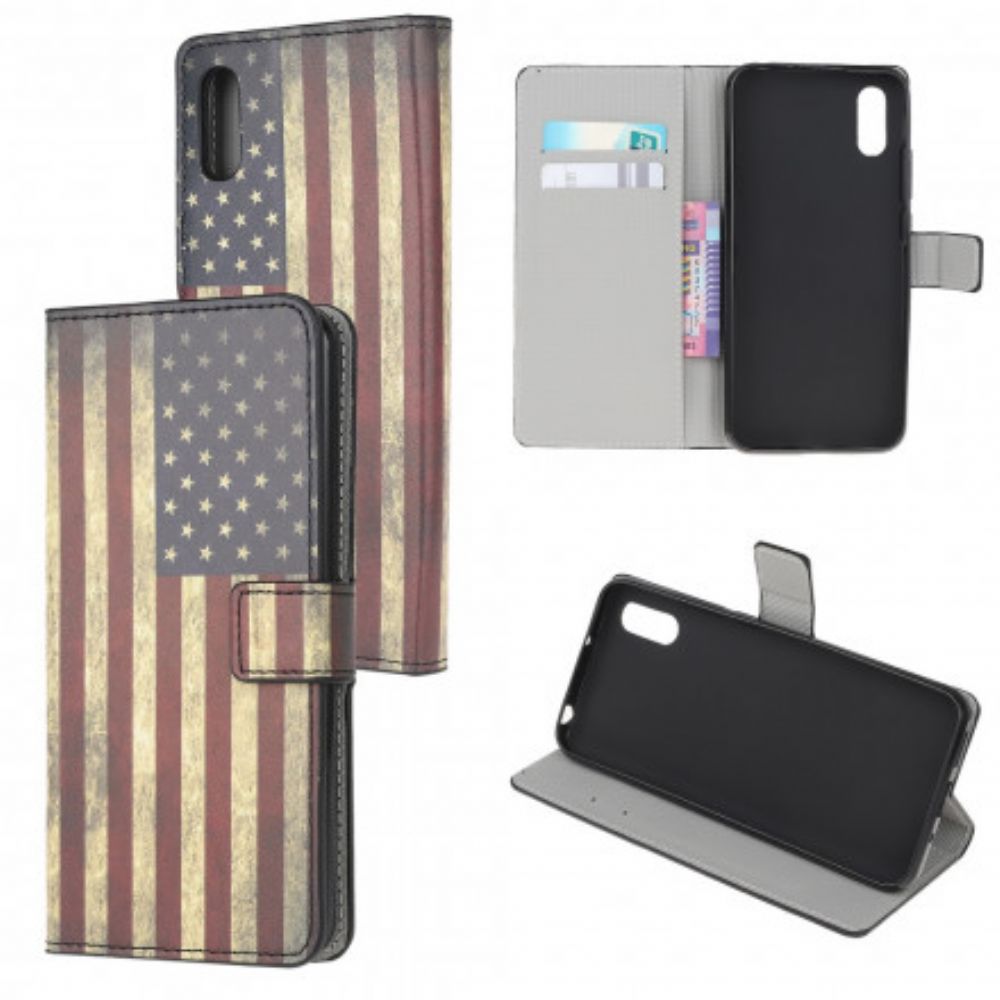 Lederhüllen Für Samsung Galaxy XCover 5 Usa-flagge