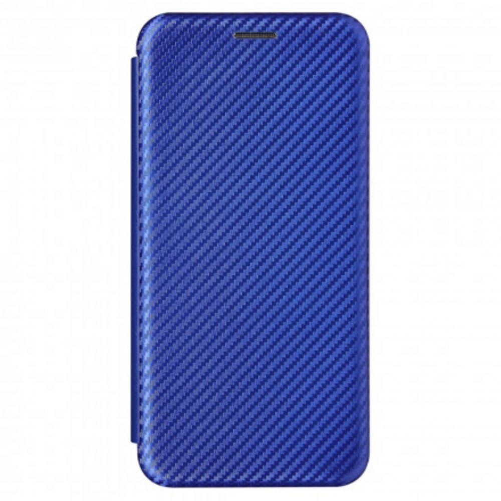 Schutzhülle Für Samsung Galaxy XCover 5 Flip Case Kohlefaser