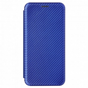 Schutzhülle Für Samsung Galaxy XCover 5 Flip Case Kohlefaser