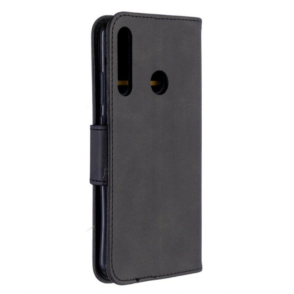 Flip Case Für Huawei P40 Lite E / Huawei Y7p Flip Case Glatter Schräglappen