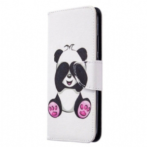 Flip Case Für Huawei P40 Lite E / Huawei Y7p Panda-spaß