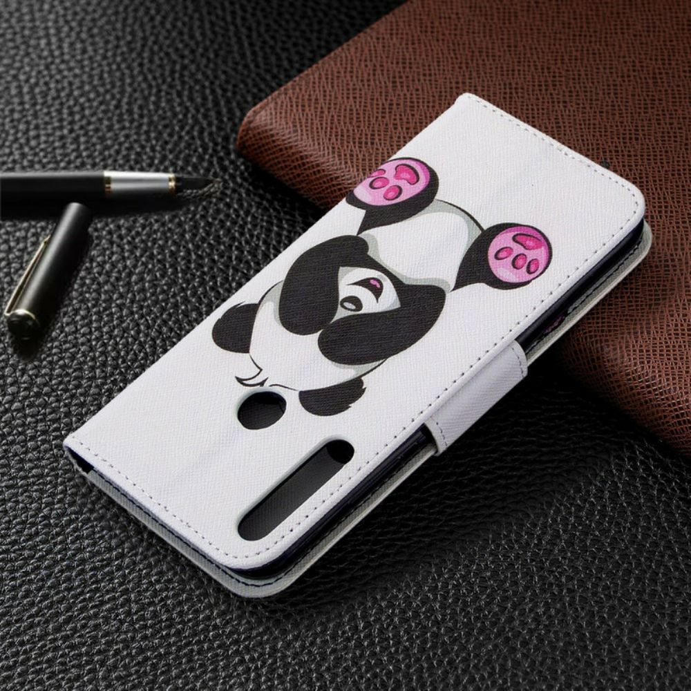 Flip Case Für Huawei P40 Lite E / Huawei Y7p Panda-spaß