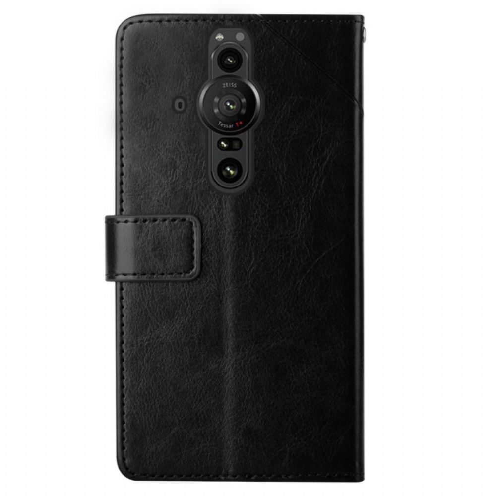 Lederhüllen Für Sony Xperia Pro-I Geo Y Design Leather Style